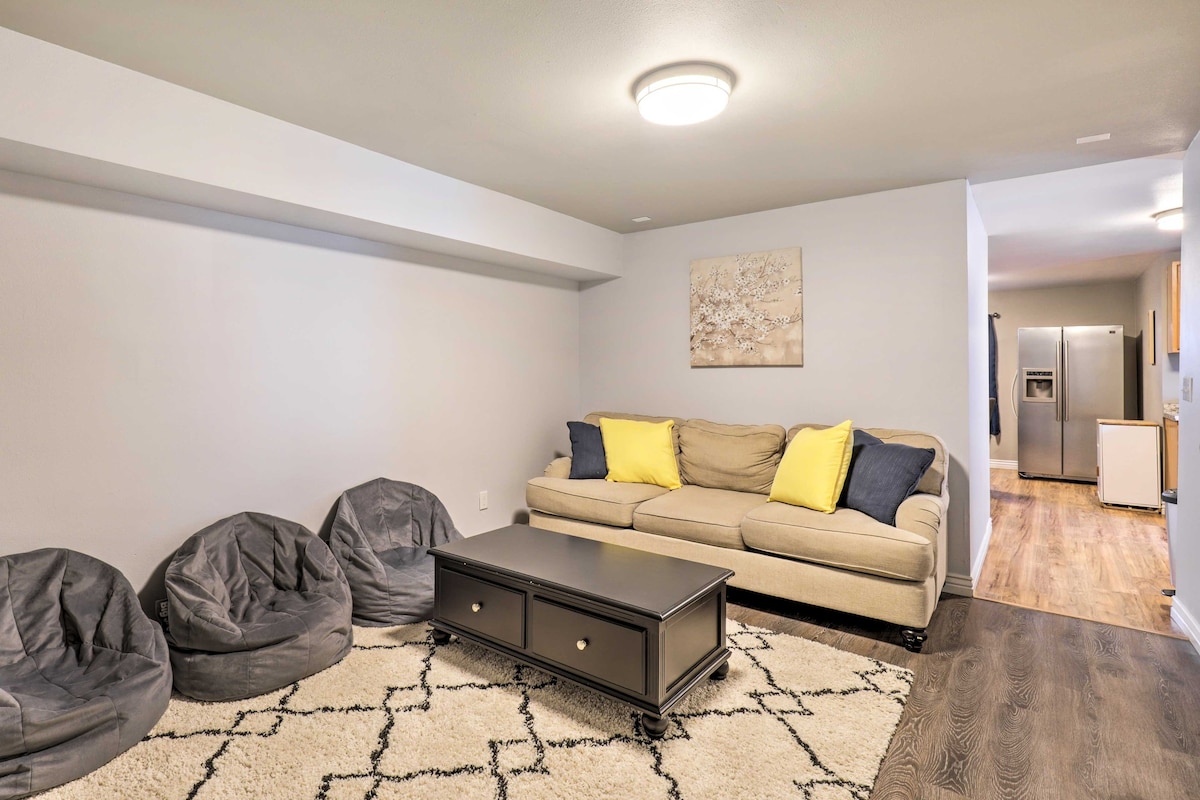 Cozy Orem Basement Apartment ~ 8 Mi to BYU!