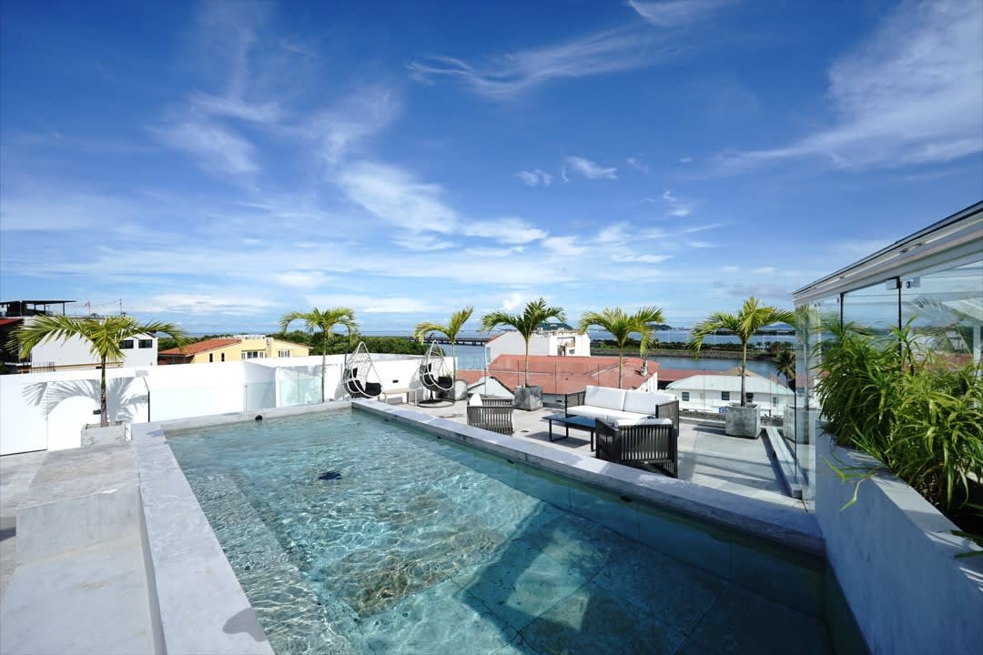 w * |迷人的2间卧室，带屋顶泳池Casco Antiguo