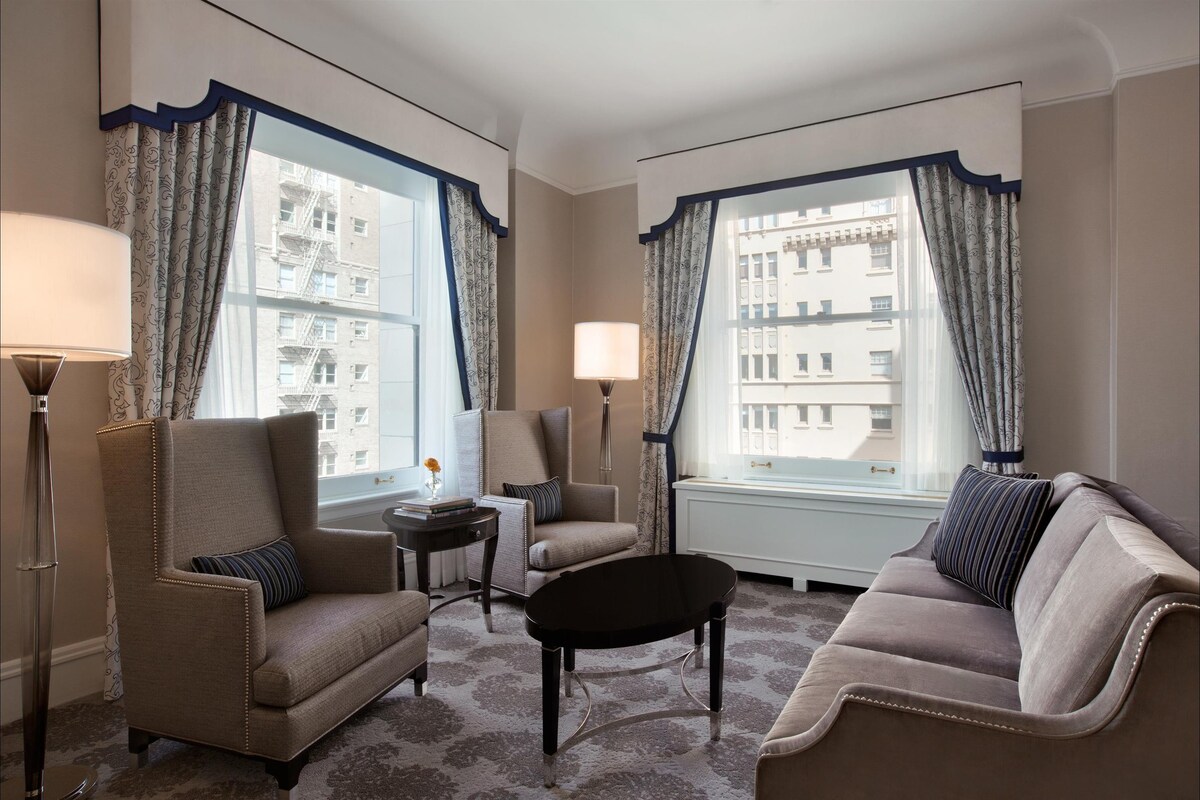 1-Bedroom Suite plus Connecting Room with Two Beds and One Sofabed at Fairmont San Francisco by Suiteness