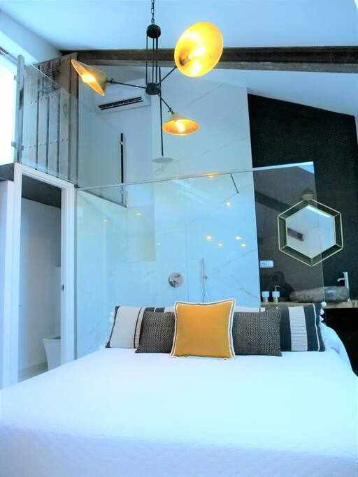 Loft con jacuzzi en Alcalá del Júcar: Complejo Casa Carmen "Pedro I"