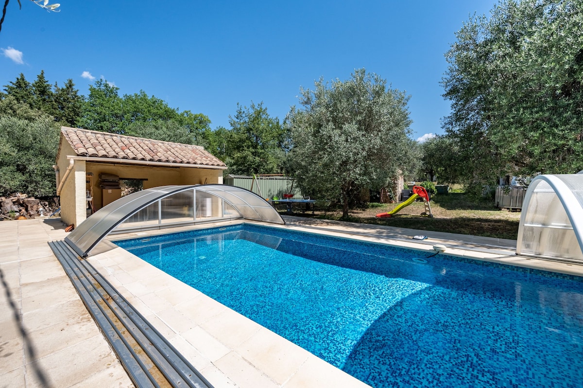 Villa for 8 ppl. with swimming-pool at Fayence