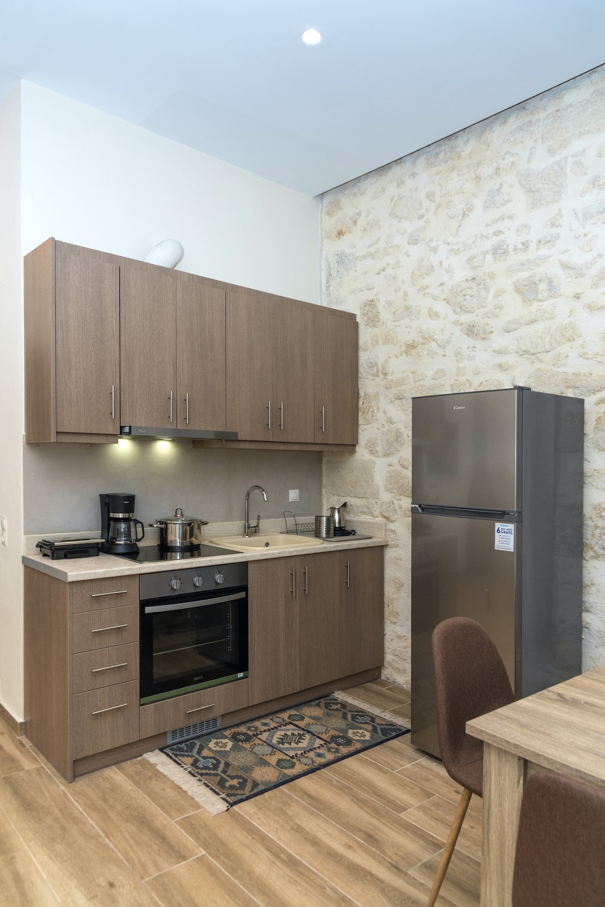 Appartement for 4 ppl. with garden at Ρούστικα