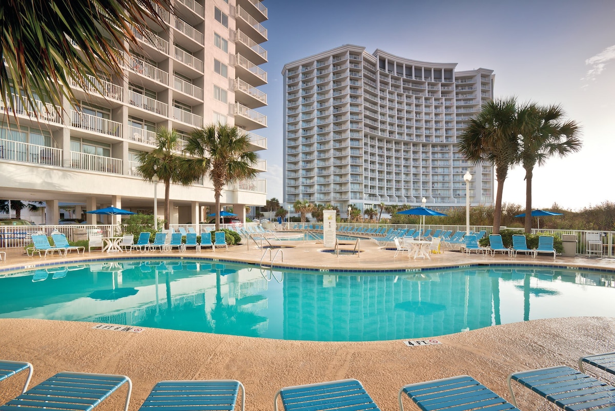 Coastal Escape: 2BR King Suite @ Wyndham Seawatch