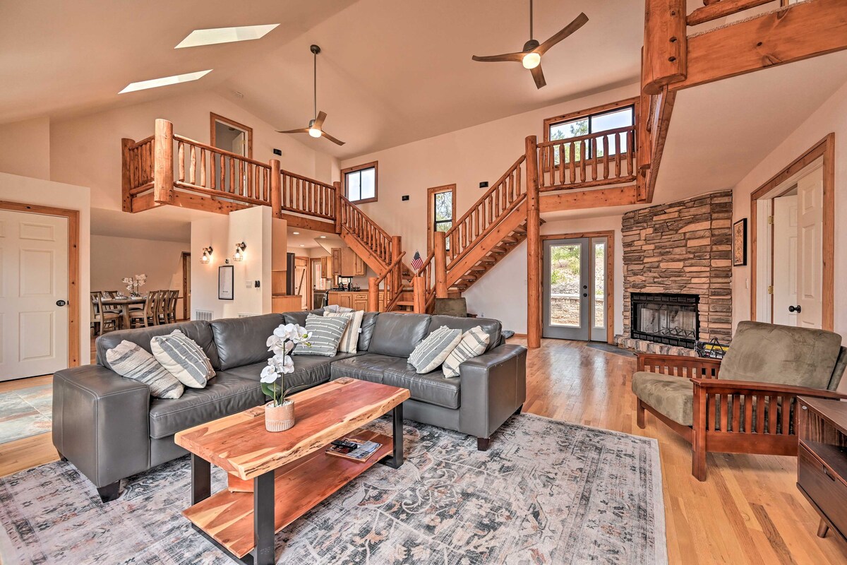 Payson Cabin w/ Deck, Grill & Mountain Views