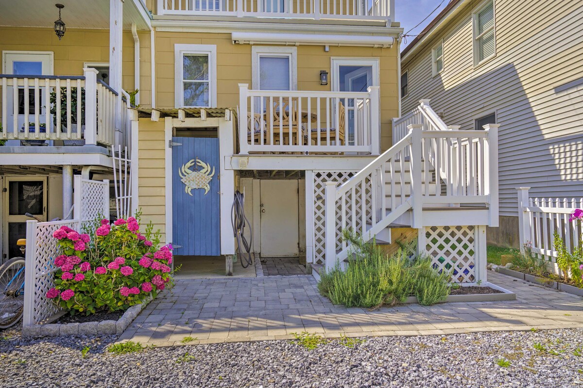 Charming Ocean City Townhome: Walk to Beach!