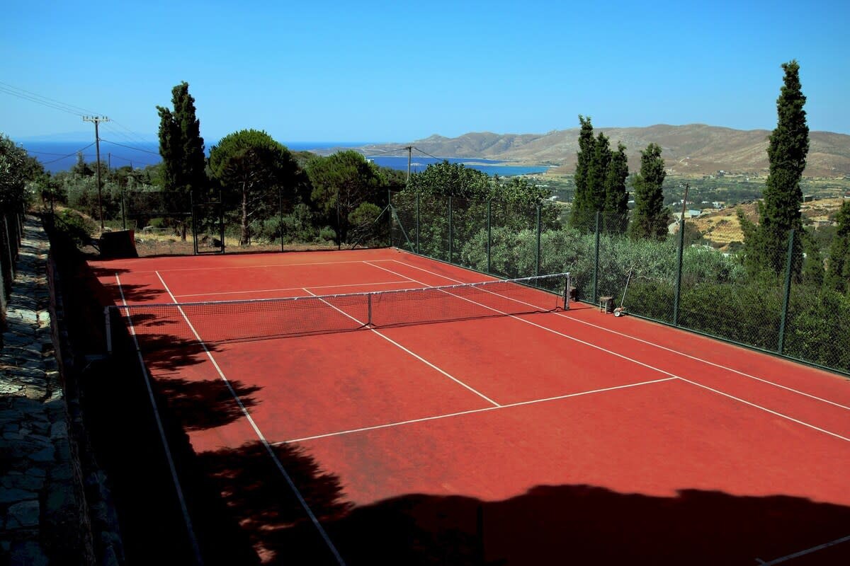 Villa Mahé Tennis Karystos Island Evia