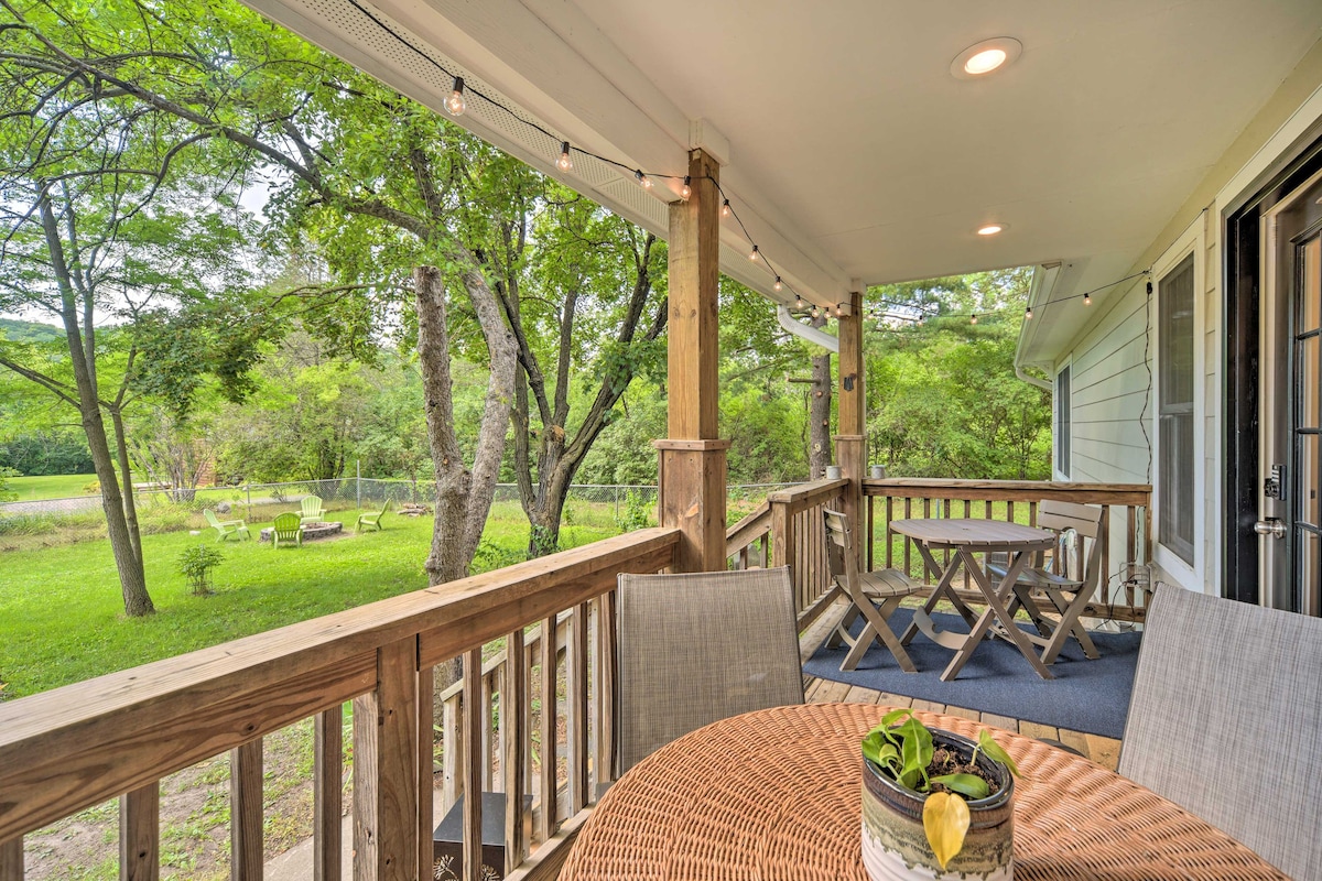 Charming Taylors Falls Home w/ Deck, Fire Pit