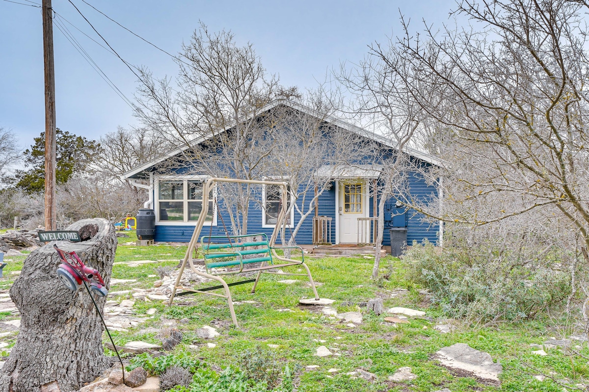 Cozy Kerrville Guest Cottage Near Guadalupe River!