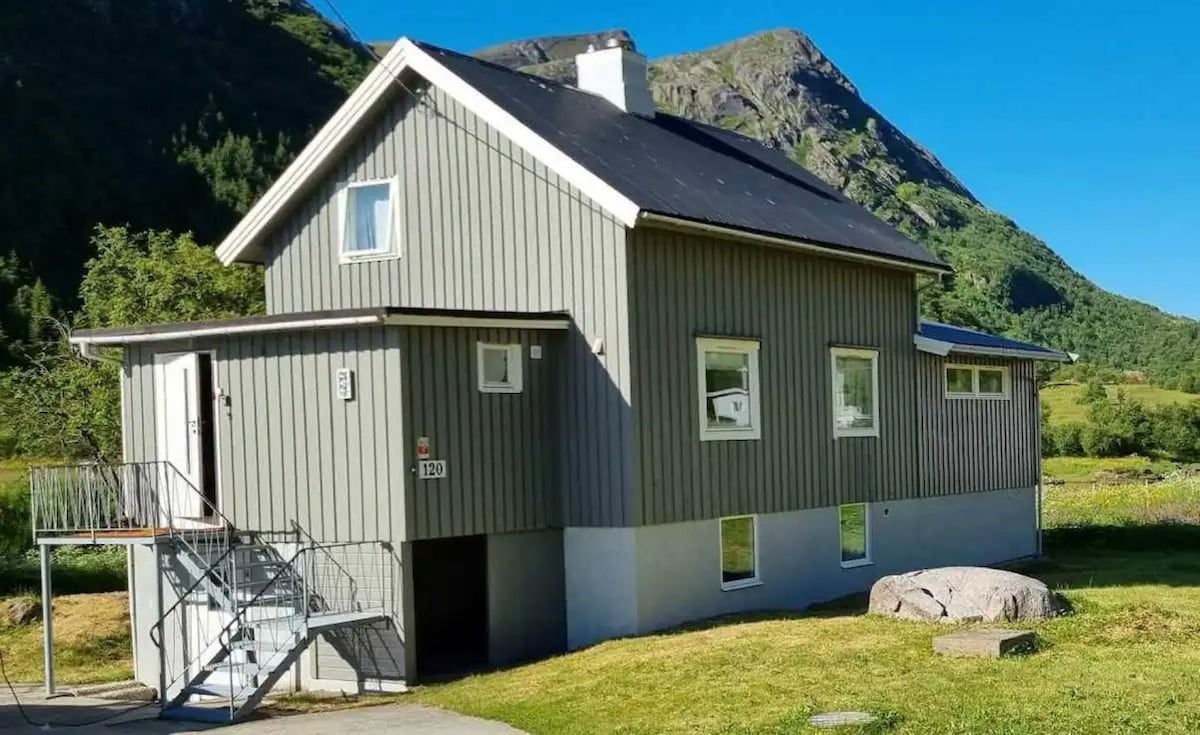 Landsbyhus i Lofoten