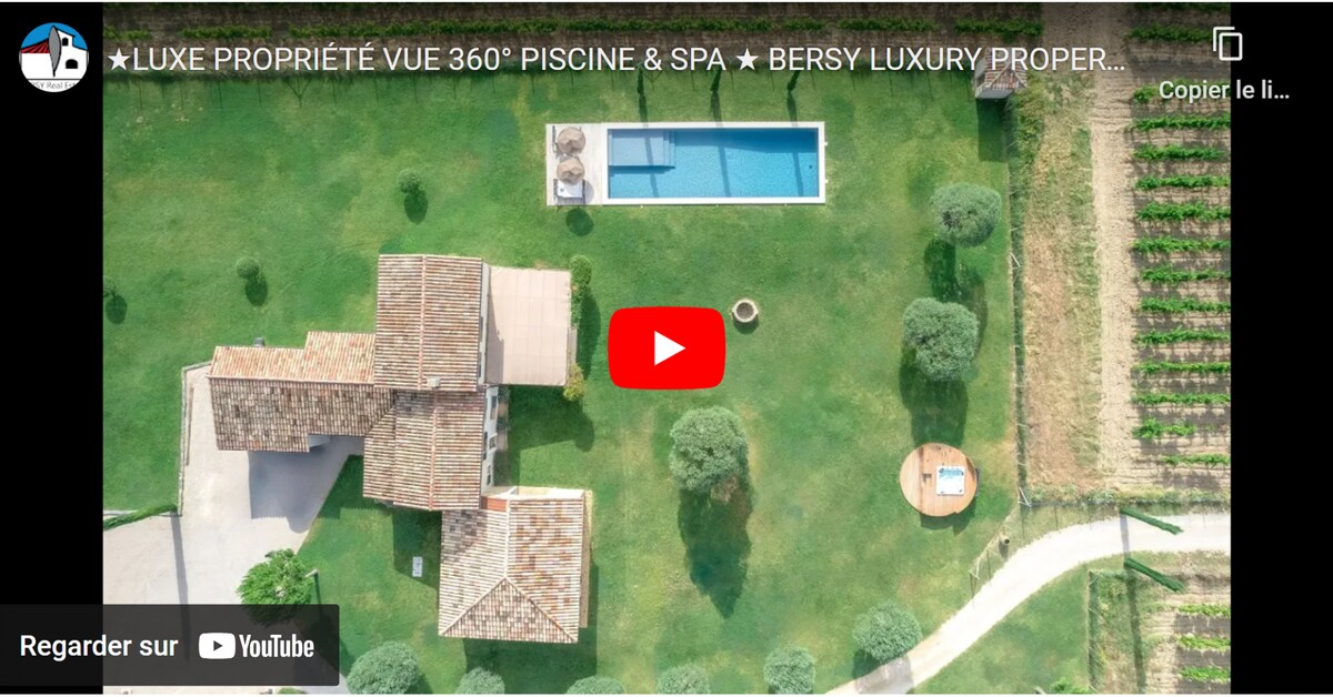 BERSY Luxury Properties ® LUXE 360 °景观泳池和水疗