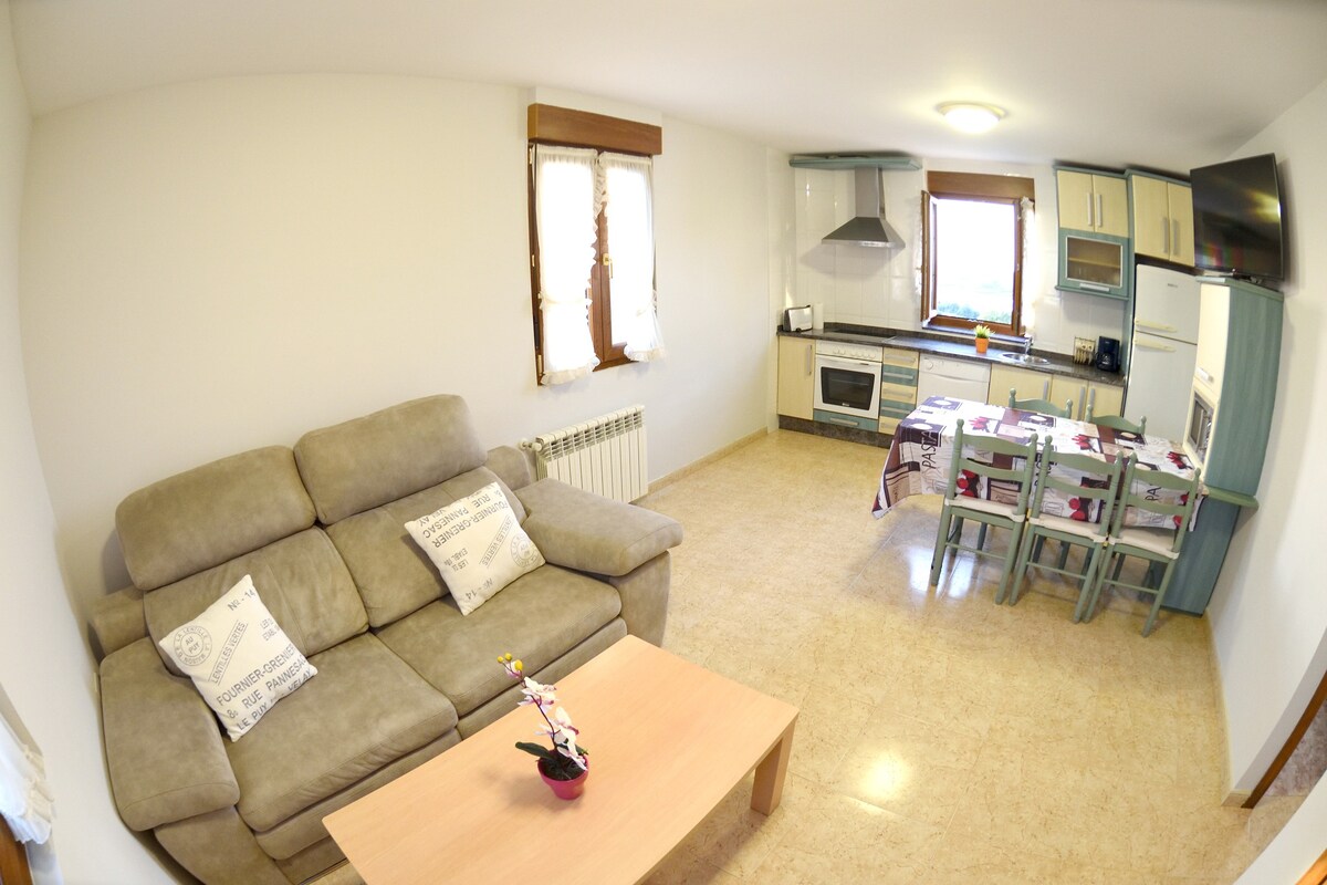 Appartement for 4 ppl. with swimming-pool at Mogro