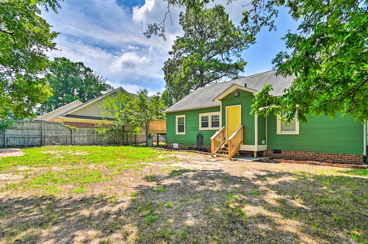 Pet-Friendly Fayetteville Home w/ Fenced Yard