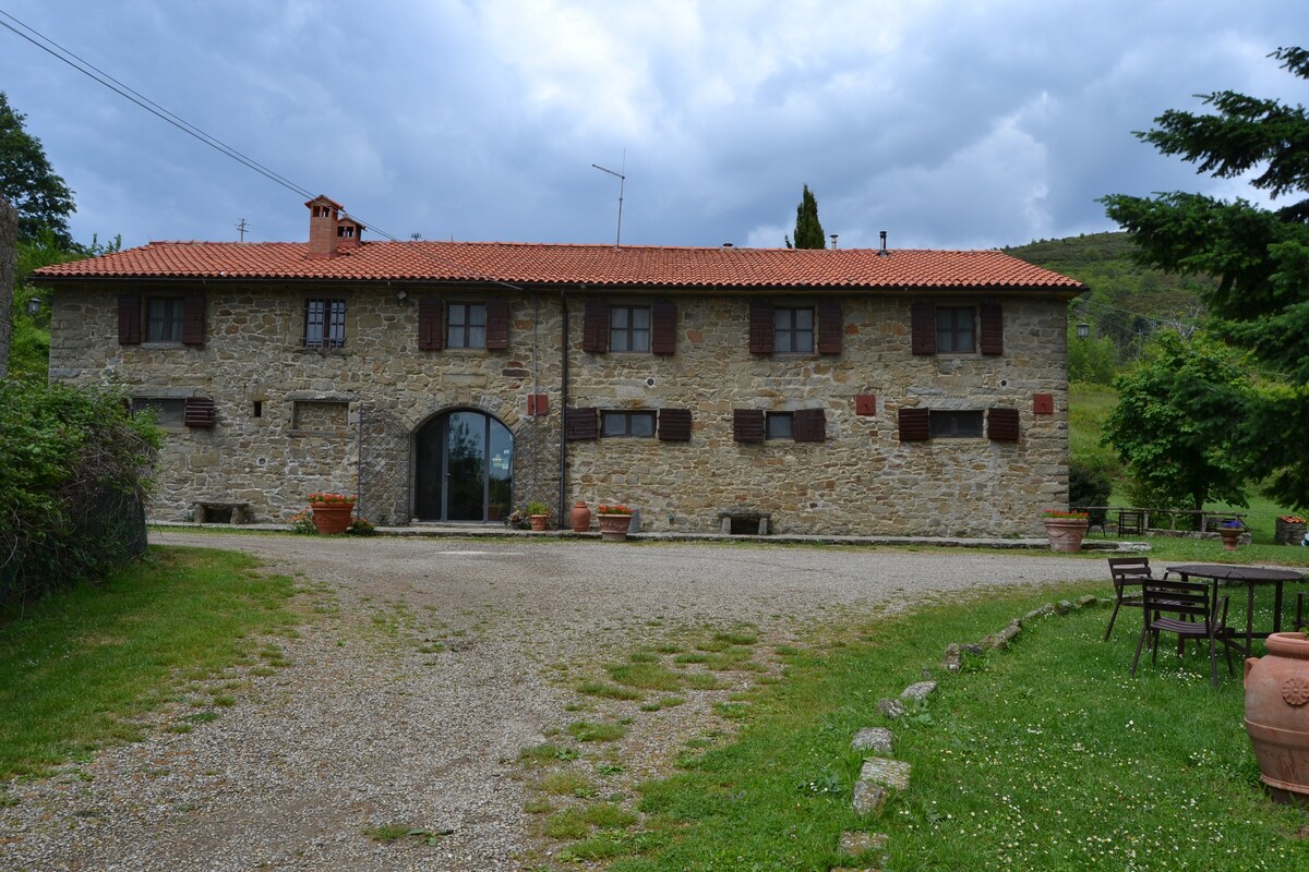 Two-room charming apartment in Tuscan rustic style