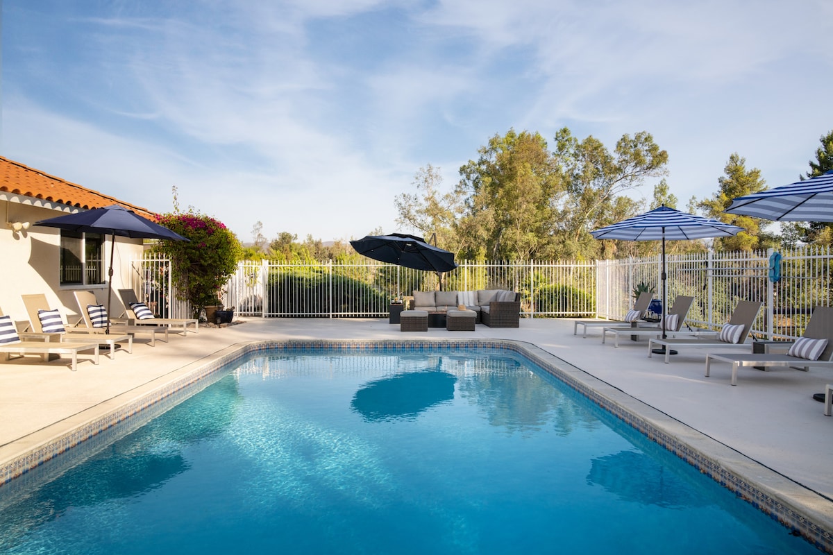 AvantStay的Merlot |精致的家居+游泳池/露台