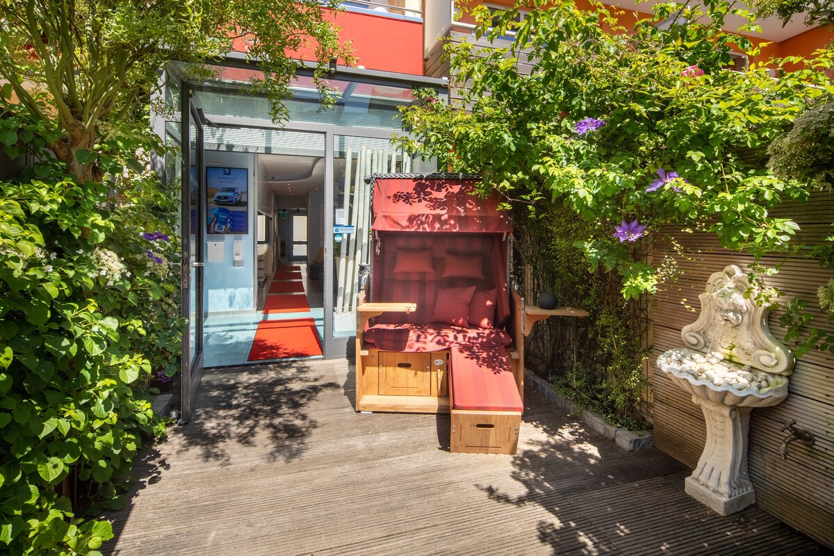 北尔德尼（ Norderney ）可容纳2位房客的公寓，面积为27平方米（ 170329 ）