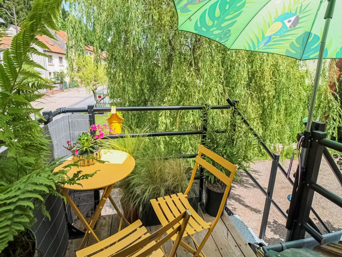 Luxury flat in Saint-Quirin with garden