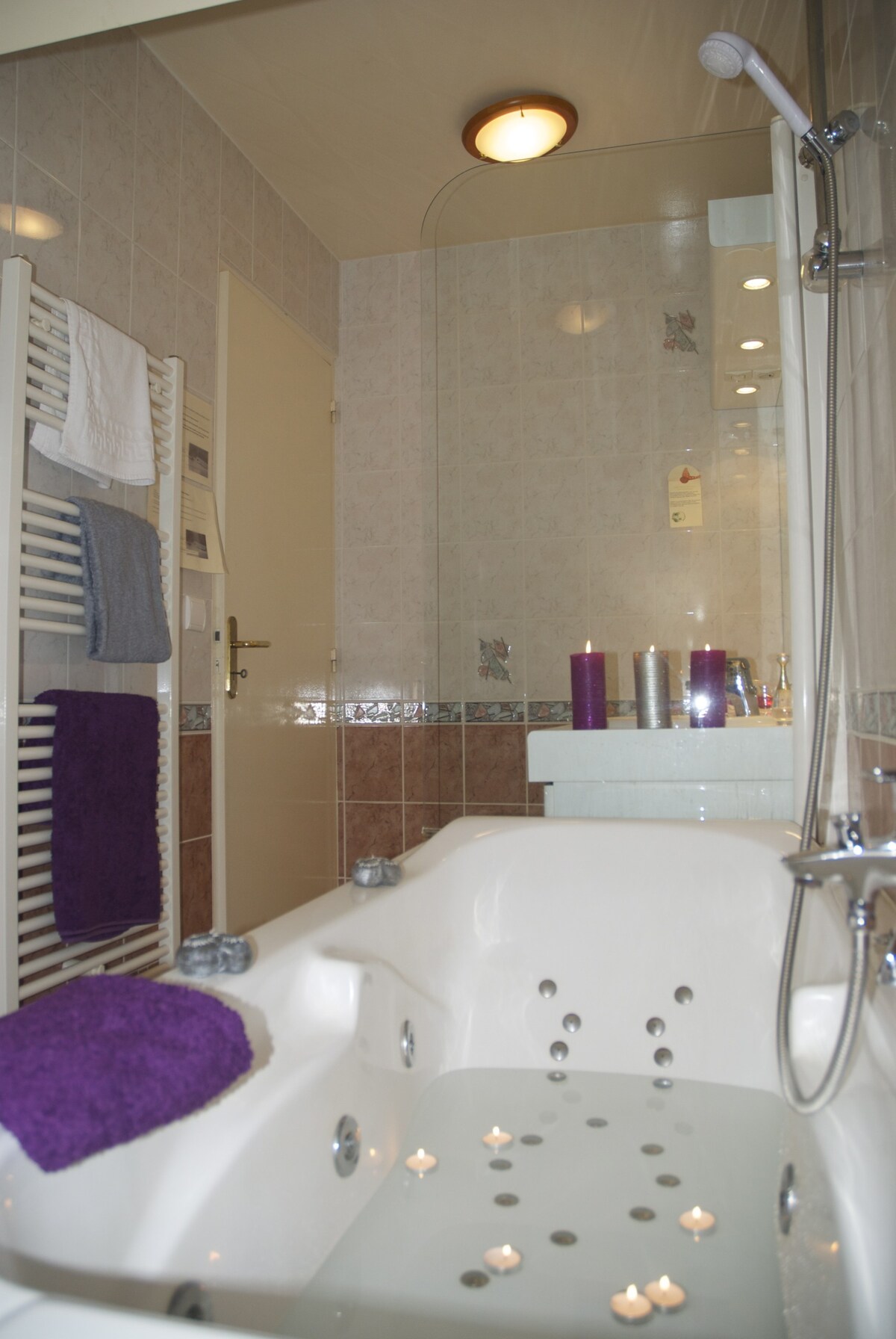 双人房-带Bath-Baignoire的舒适套房