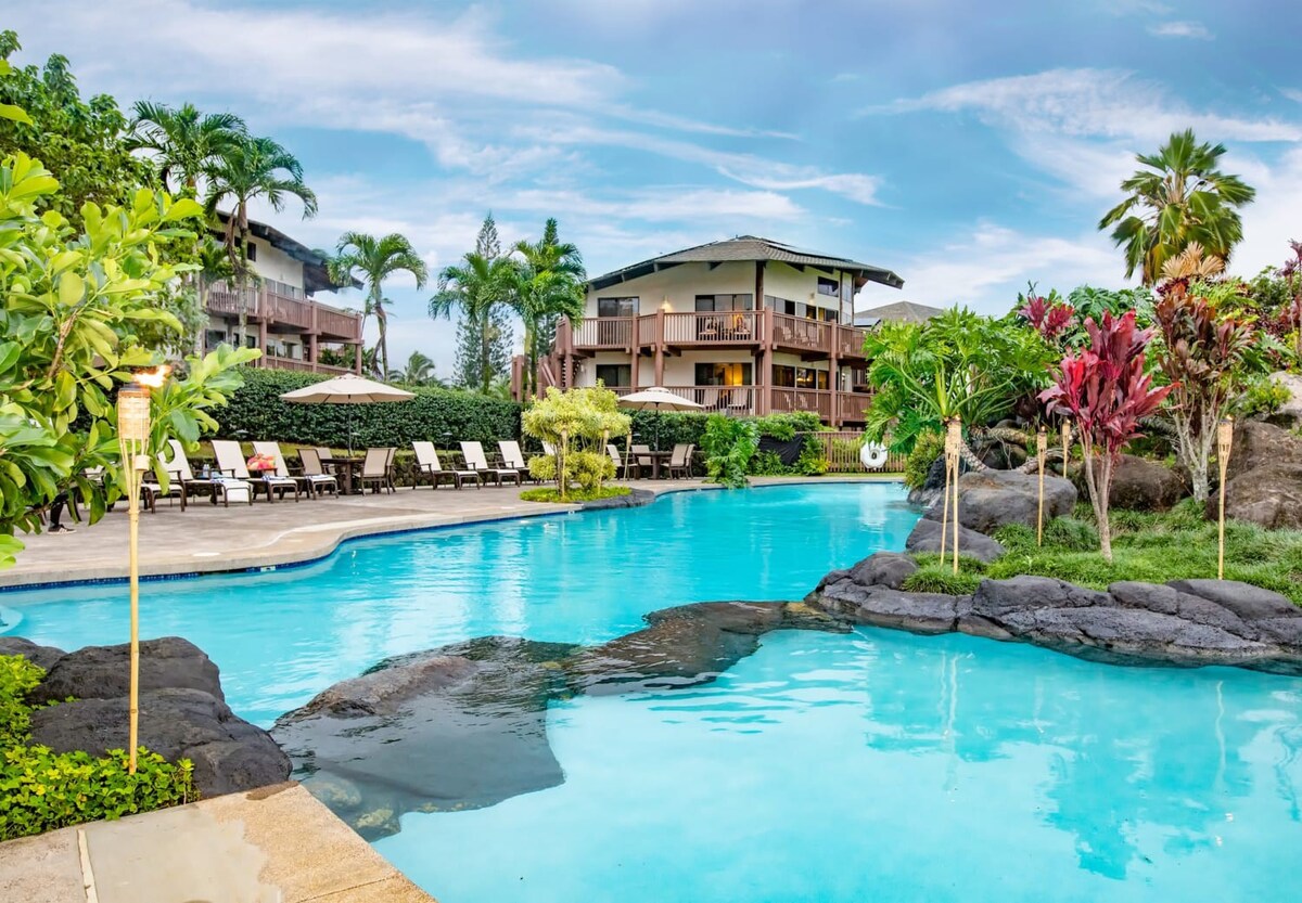 Princeville Paradise 1BR Suite @ Wyndham Ka Eo Kai