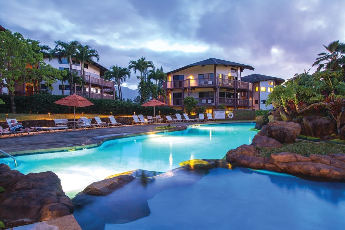 Princeville Paradise 1BR Suite @ Wyndham Ka Eo Kai