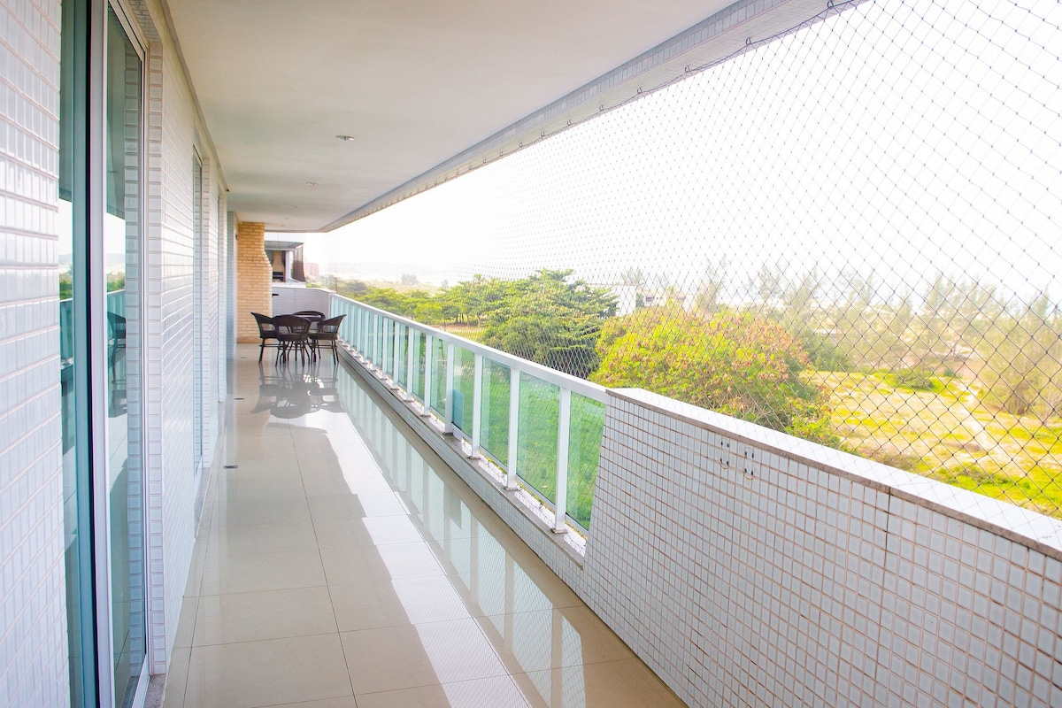 Apartamento Alto Luxo com 4 quartos em prédio de frente p/Mar com vista - CF22