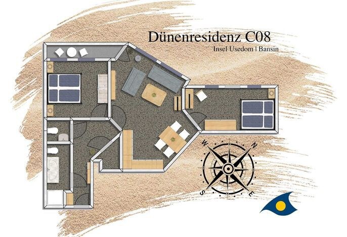 DR C 08, Dünen-Residenz C 08 /