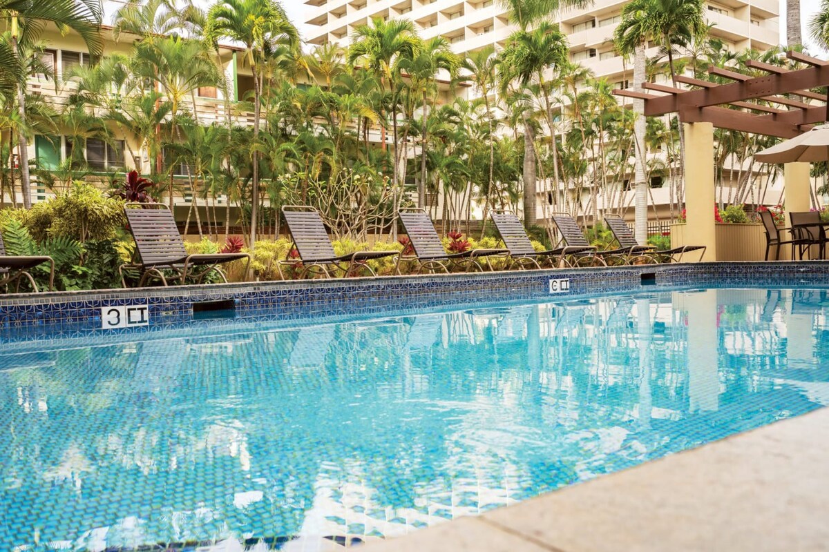 CW Royal Garden Waikiki | 1BR/1BA King Balcony Stu