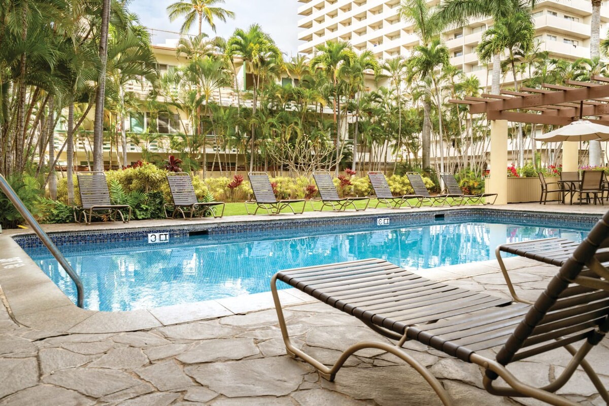 CW Royal Garden Waikiki | 1BR/1BA King Balcony Stu