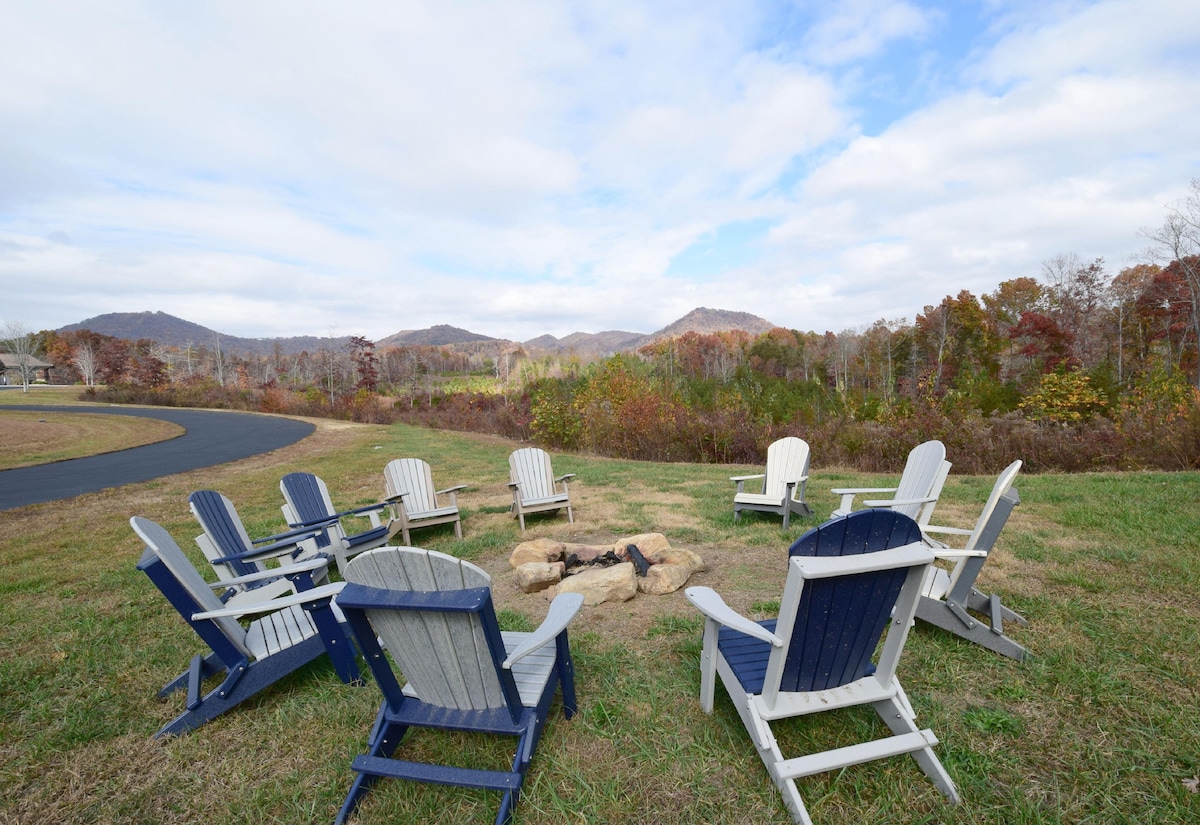 蓝岭山间小屋（ Blue Ridge Mountain Lodge ） -靠近阿什维尔（ Asheville ） ，热水浴缸