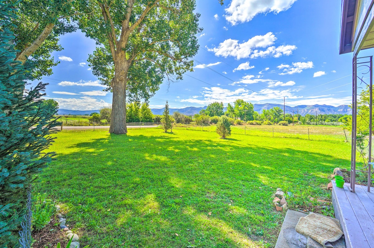 Modern Cortez Mountain Retreat w/ Yard & View