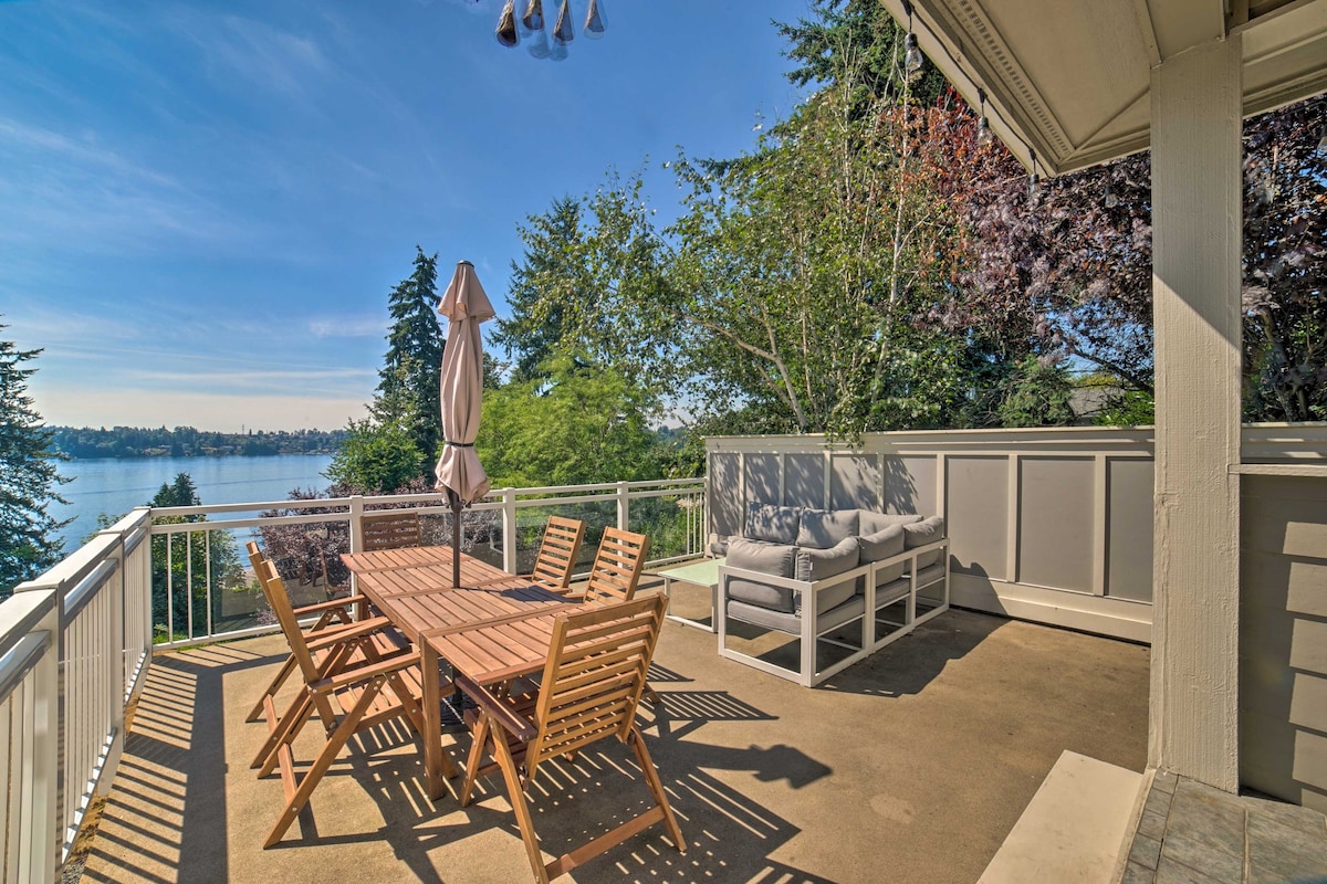 Spacious Lake Stevens Home w/ Fire Pit, Patio