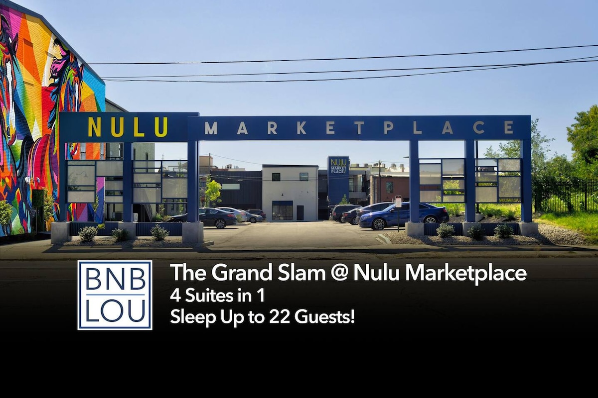 The Grand Slam @ Nulu Marketplace ~ 4单元， 22人入住