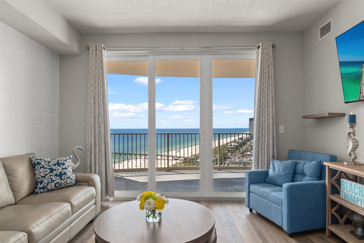 New Beach Condo Sunset Views Resort Pool Pier Park