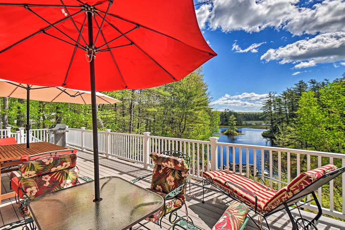 Serene Lakefront Cabin w/ Fire Pit & Kayaks!