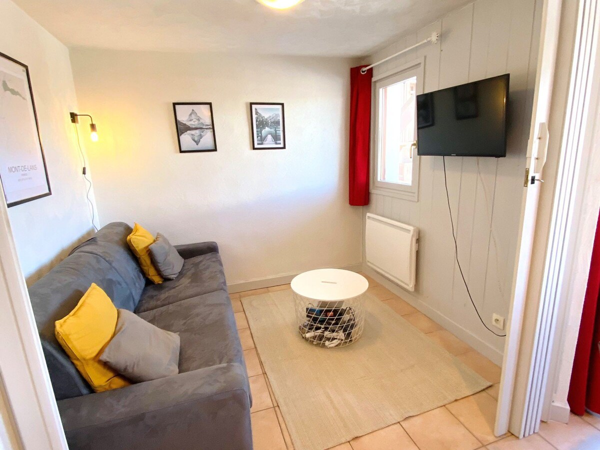 Studio Mont-de-Lans, studio flat, 4 pers.