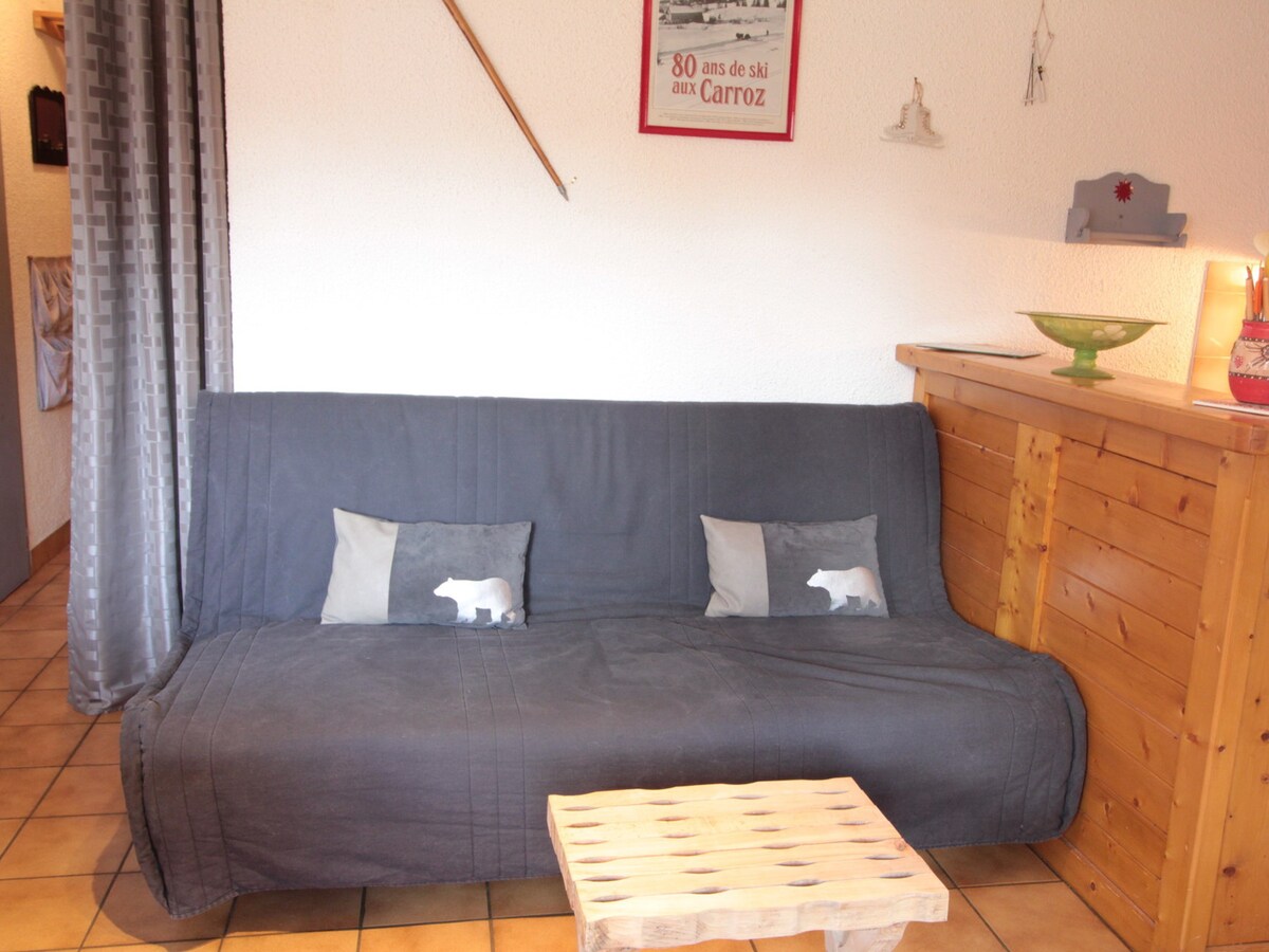 Studio Les Carroz d'Araches, studio flat, 4 pers.