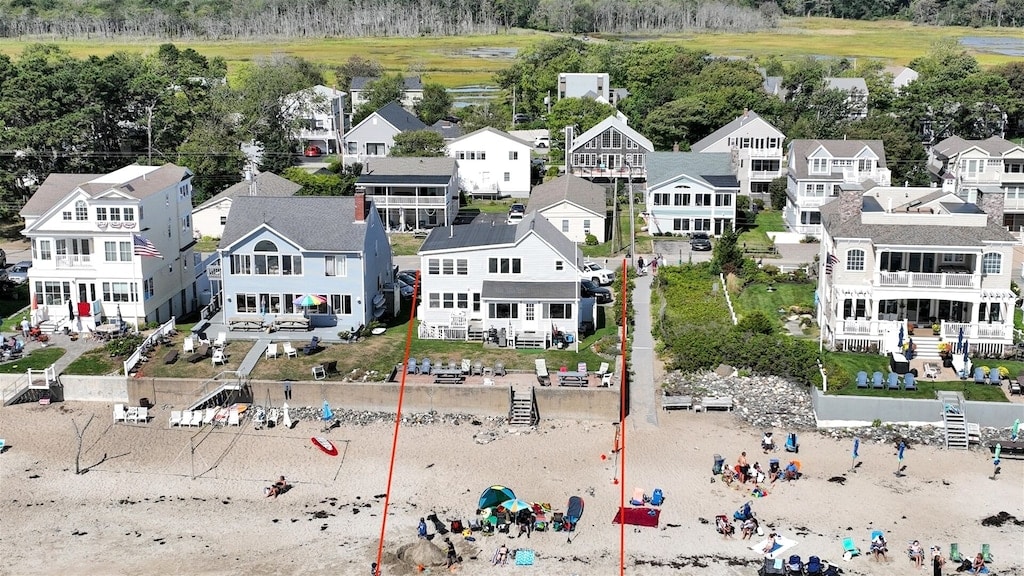 Oceanfront on Private Moody Beach!