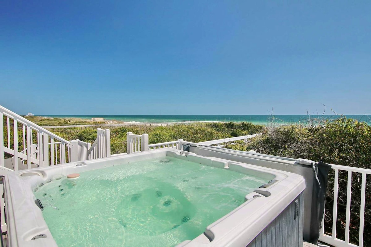 3BR Oceanfront Dog Friendly | Pool | Hot Tub