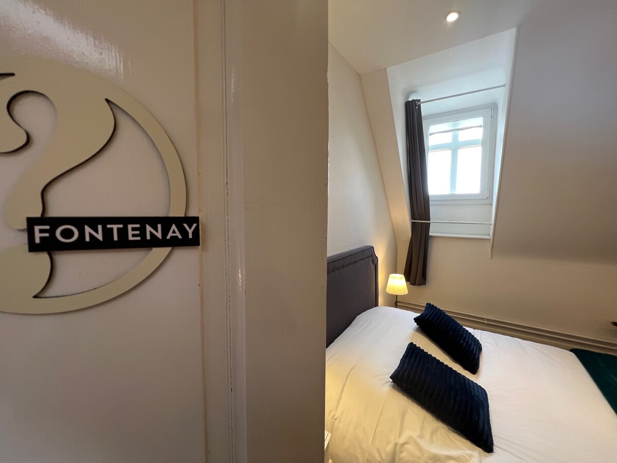 Fontenay Room - Prieuré Buffon 2p shared bathroom