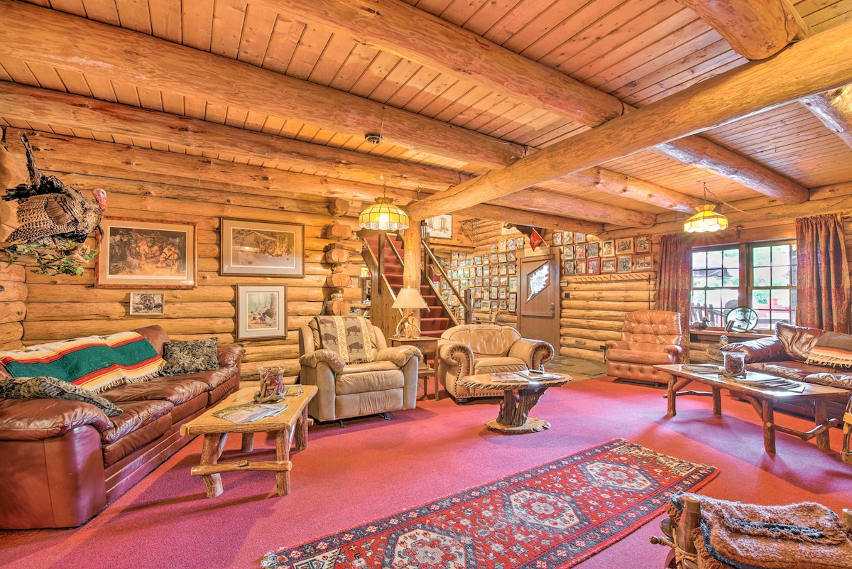 Peaceful Candor Cabin Retreat w/ Dining Hall!