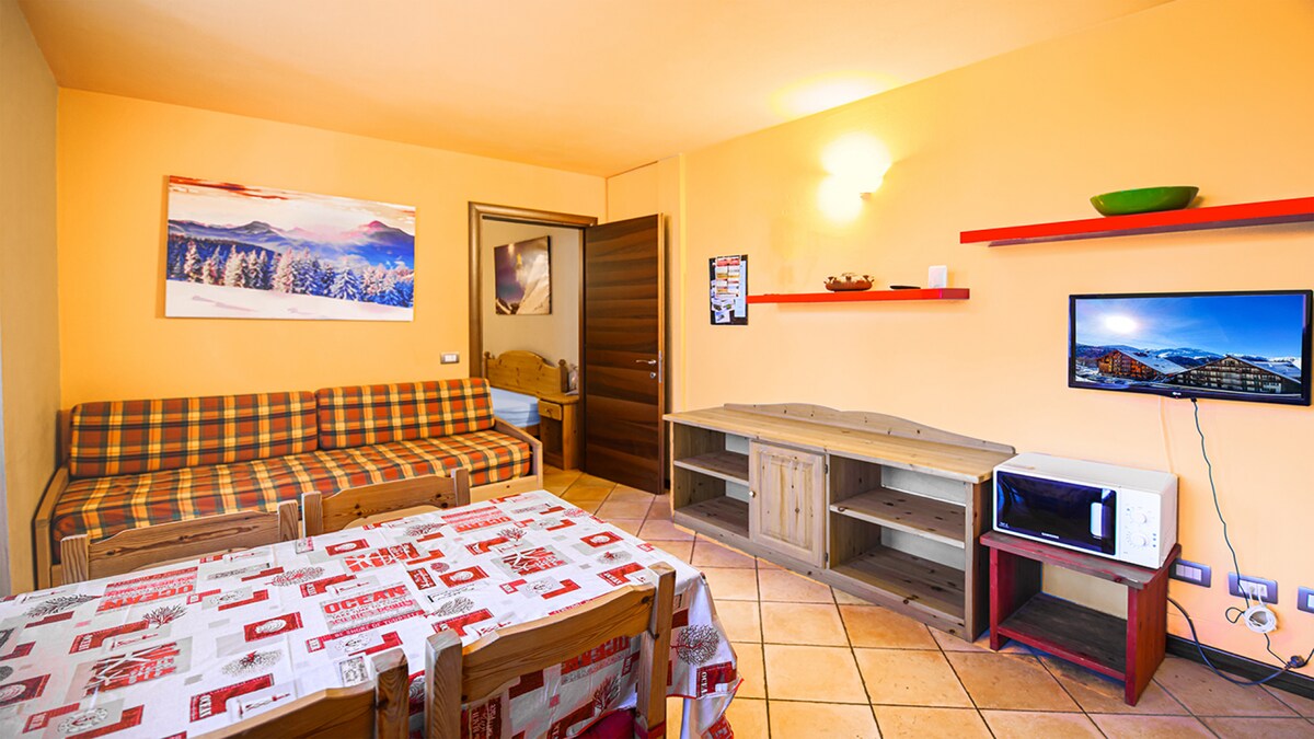 Residence Stalle Lunghe - One bedroom ski on foot