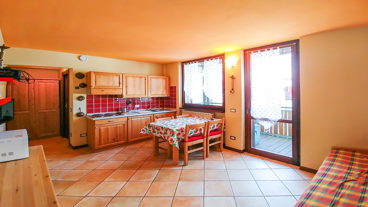 Residence Stalle Lunghe - One bedroom ski on foot