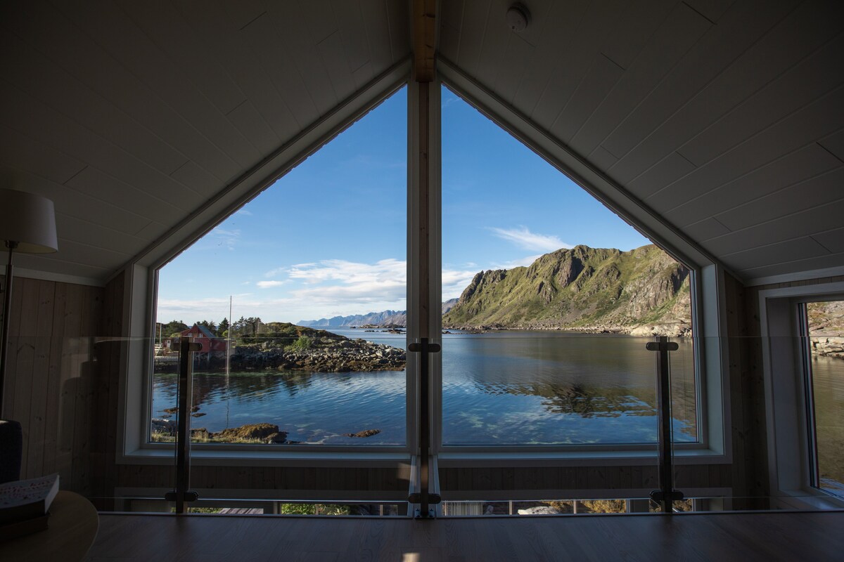 Cabin in Lofoten with spectacular view