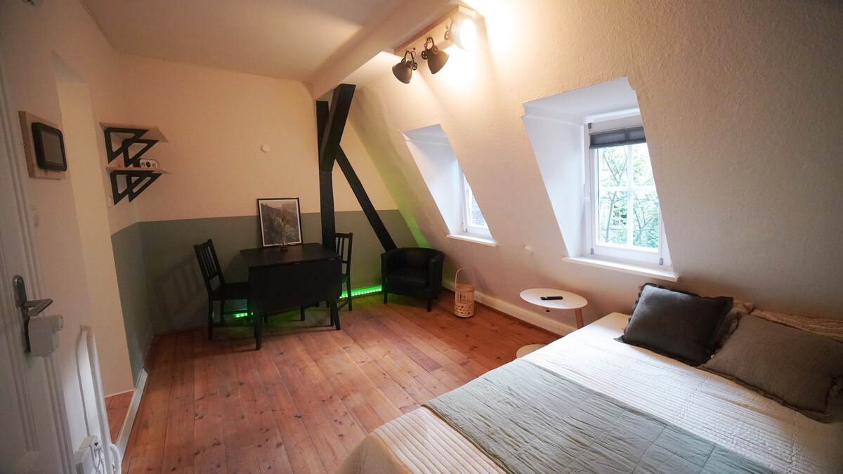 位于马尔堡（ 171765 ） ，可容纳2位房客的公寓，面积为15平方米