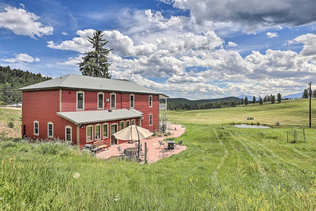 Conifer Charmer w/ Spectacular View on 100 Acres!