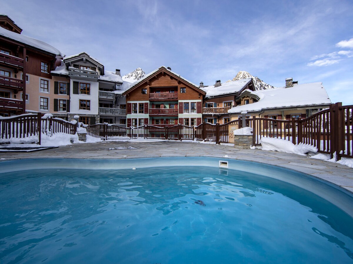 Beau studio dans une résidence 5* ski aux pieds