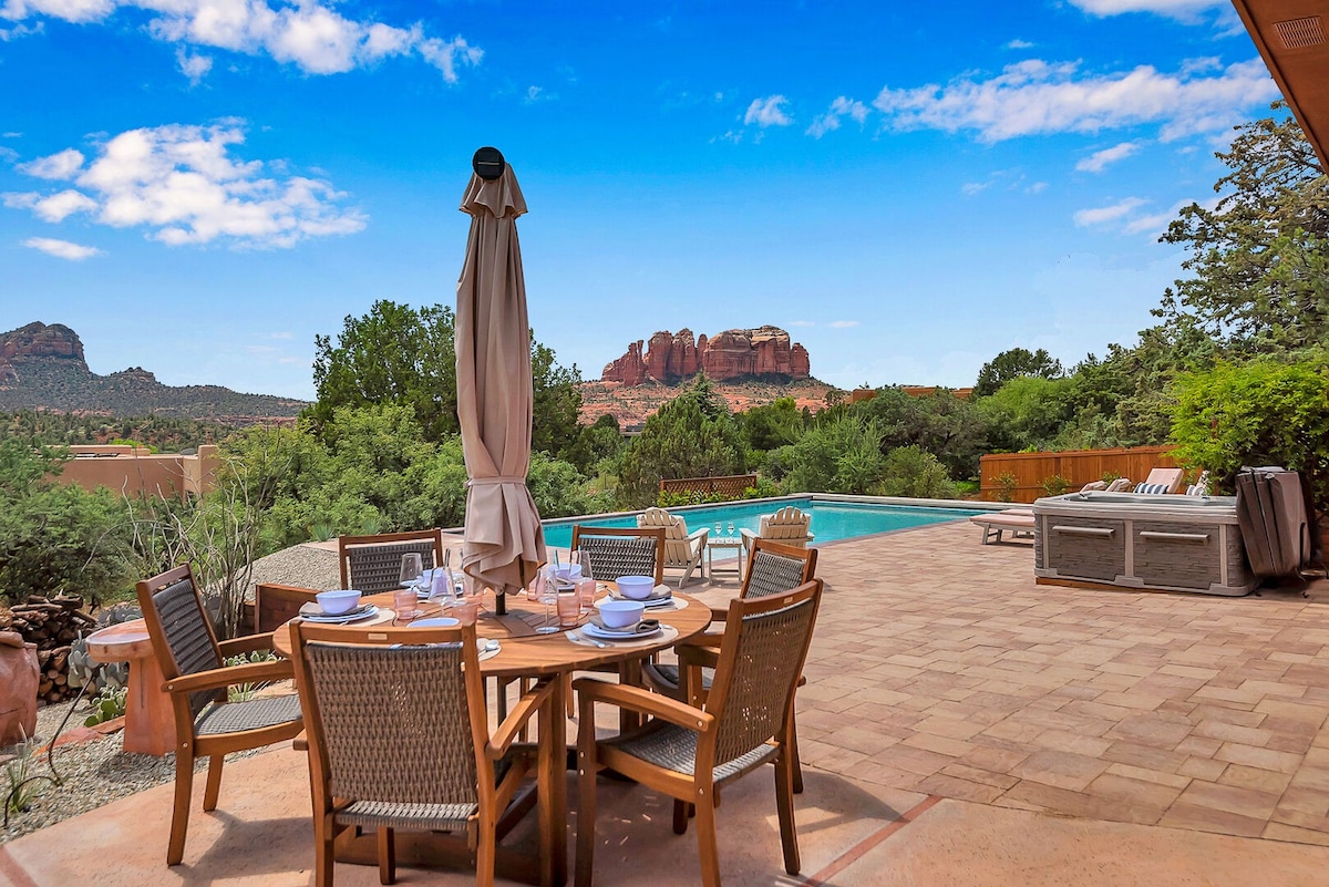 Sedona Cathedral Oasis - Luxury & Amazing Views!