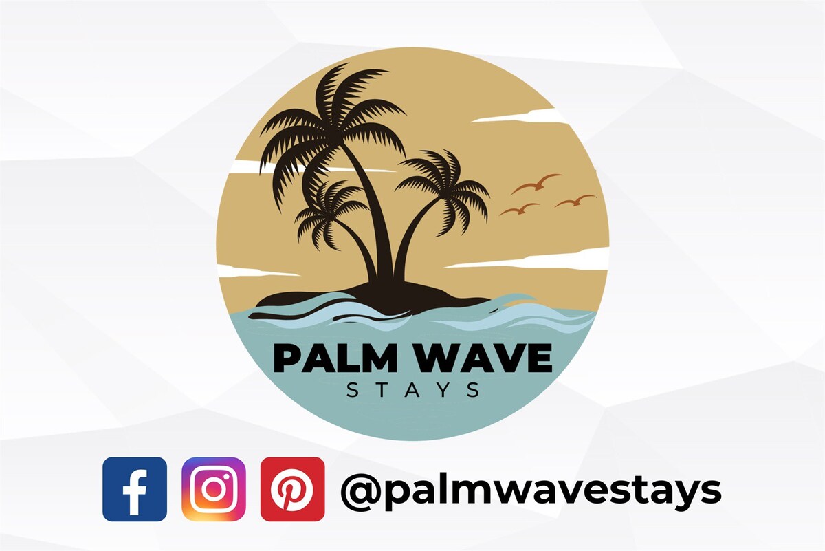 宁静区域的可爱公寓- Palm Wave Says