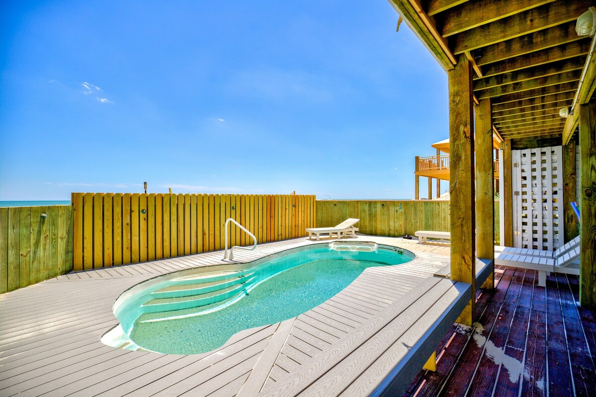 8BR Oceanfront | Pool | Hot Tub | Game Room