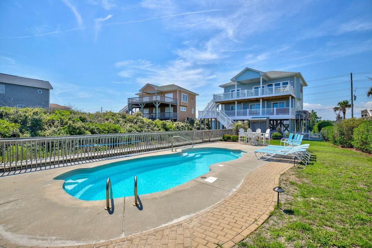 4BR Oceanfront | Private Pool | Hot Tub