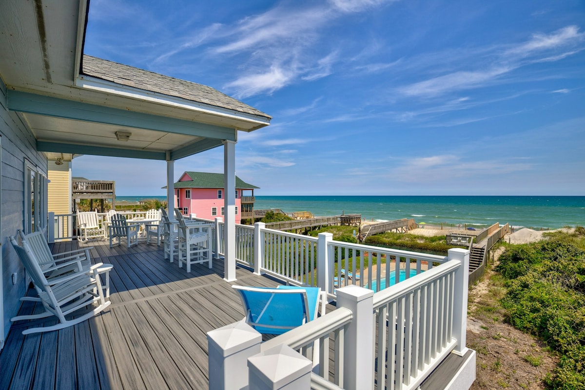 4BR Oceanfront | Private Pool | Hot Tub